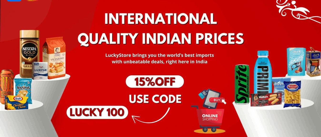 Buy Imported Food Items Online in India | LuckyStore.in