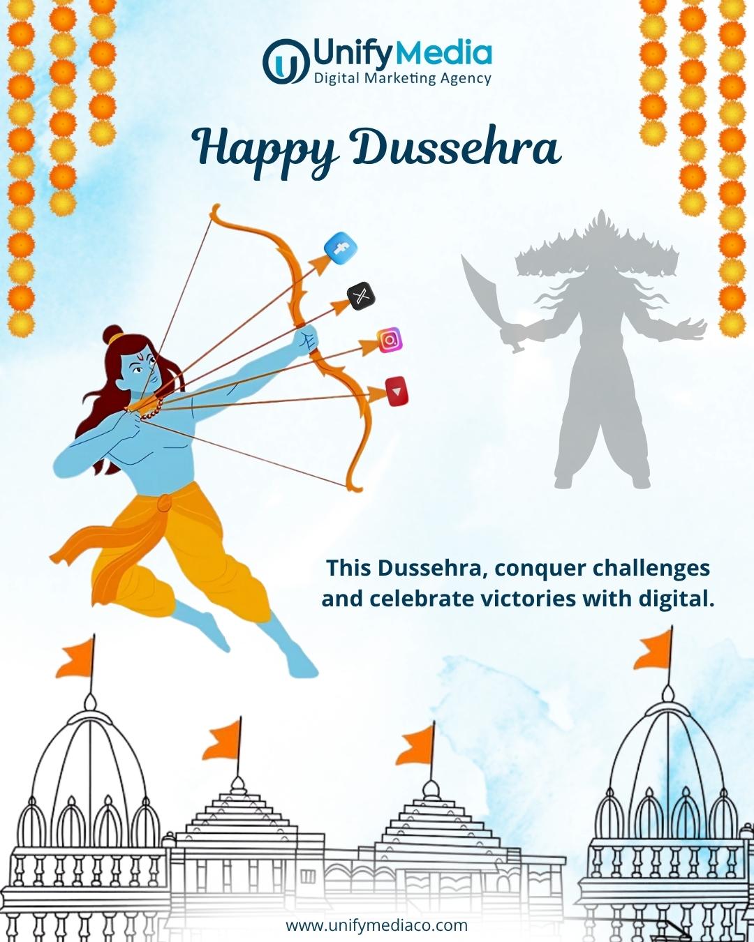 Conquer Digital Challenges This Dussehra | Unify Media