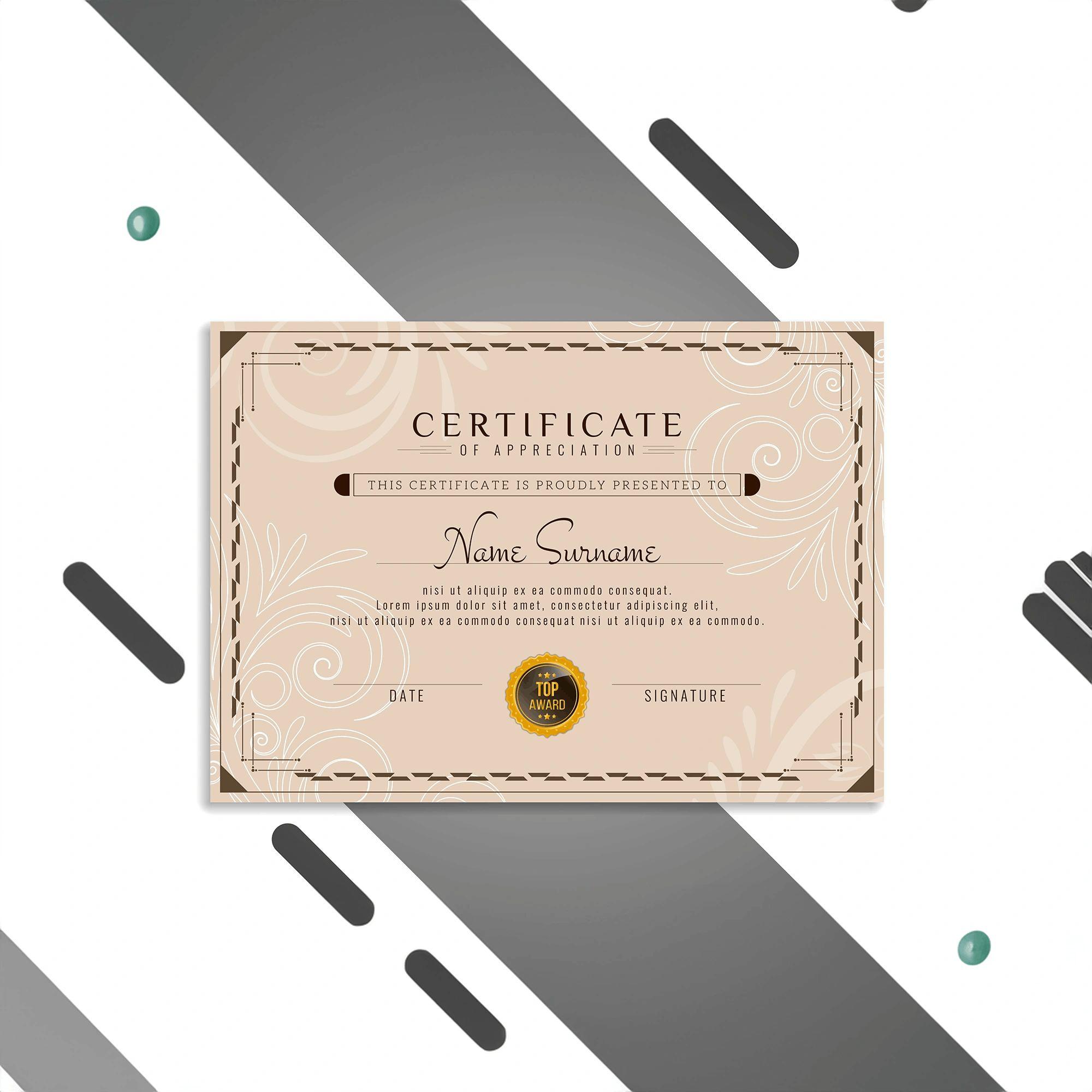 Custom Certificates Printing