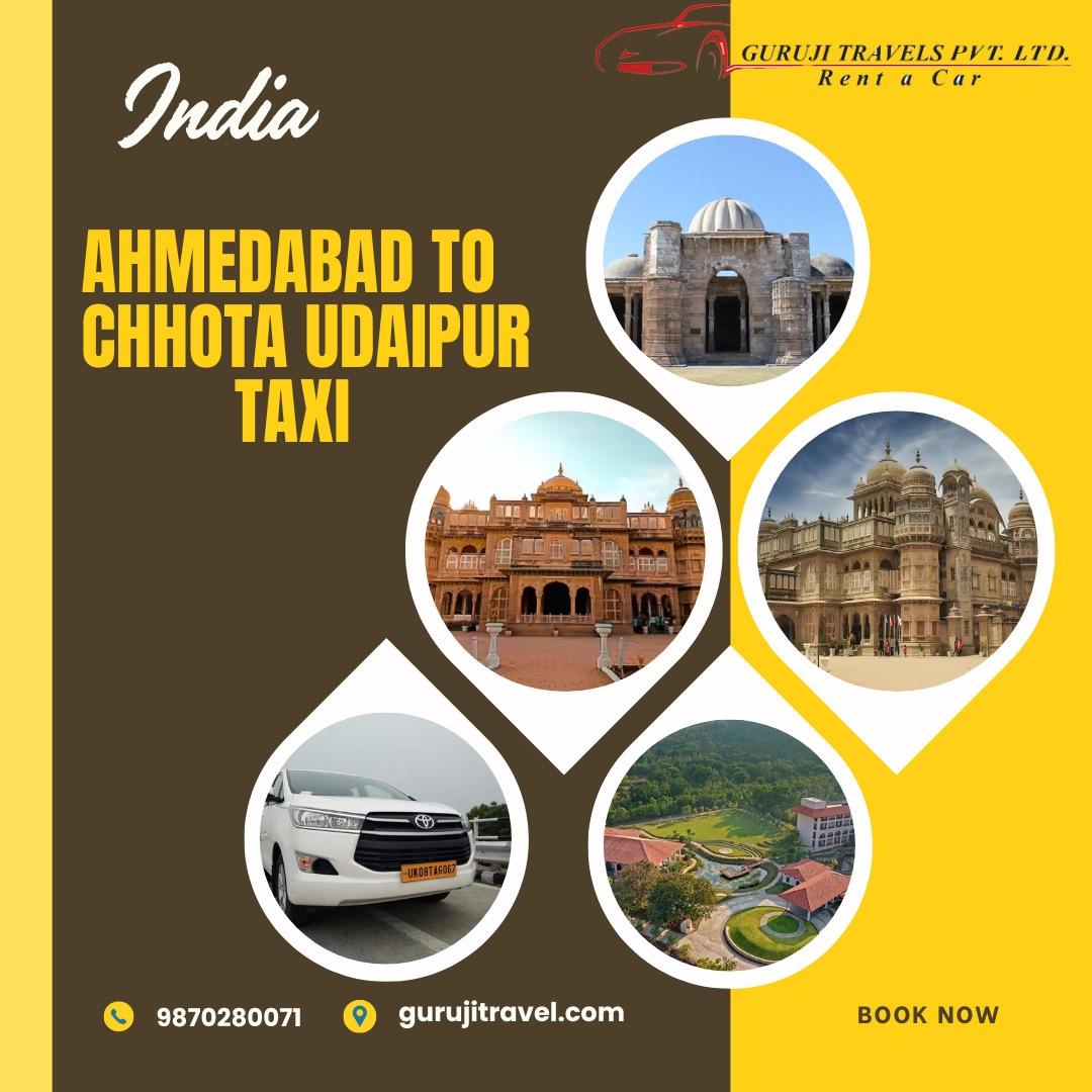 Ahmedabad to Chhota Udaipur  Cab