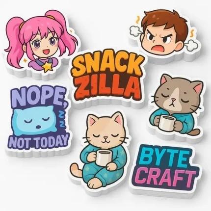 Sticker by Material printing