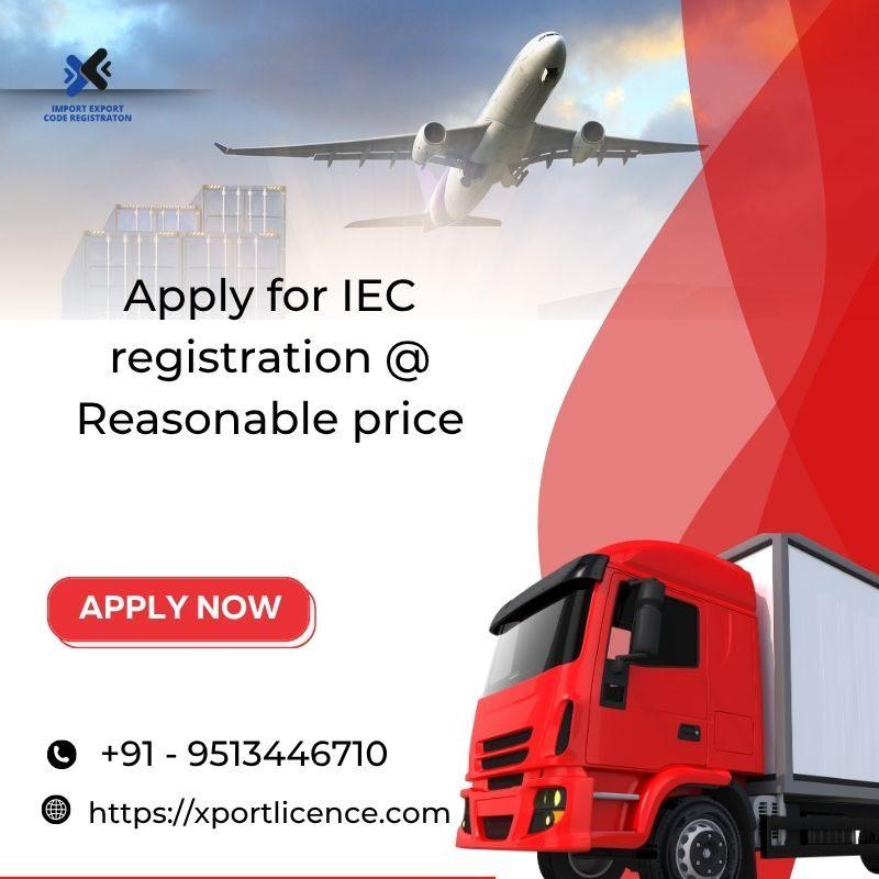 Apply for IEC registration @ Reasonable price