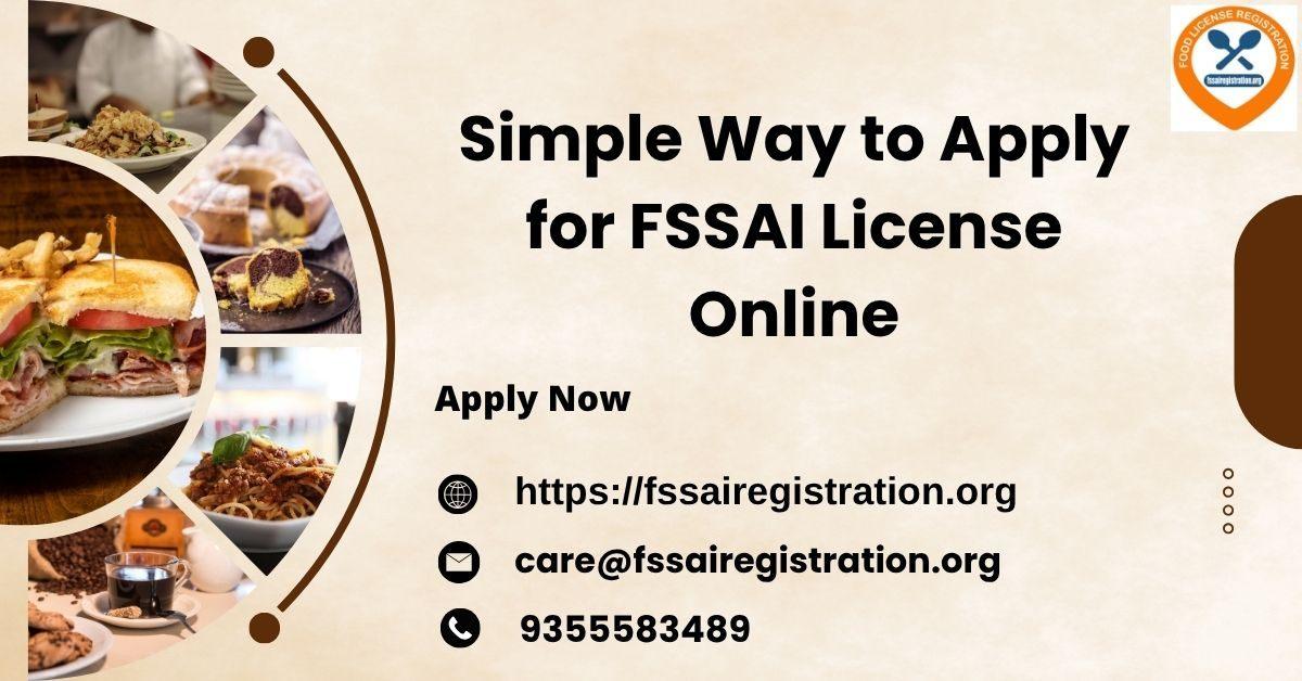 Simple Way to Apply for FSSAI License Online