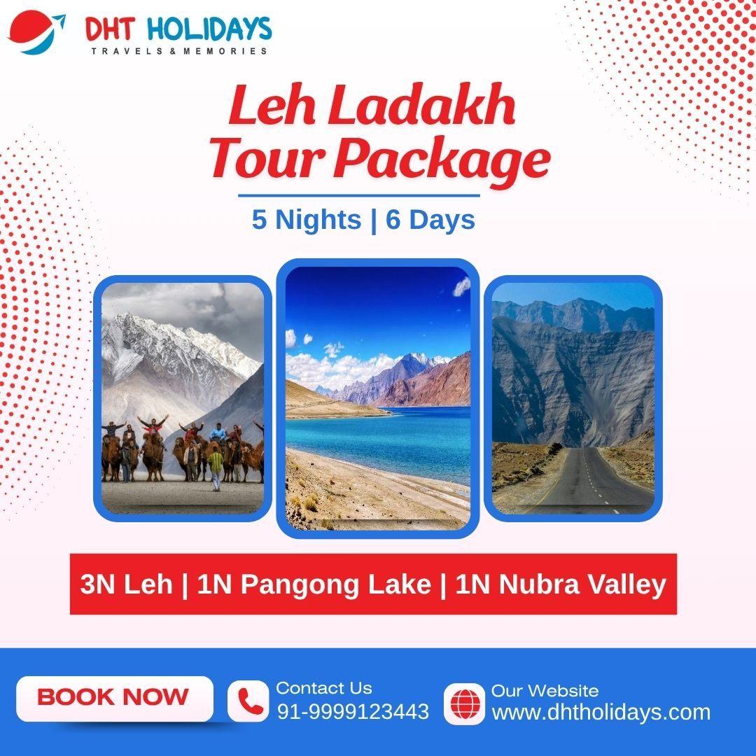 Book 5 Nights 6 Days Leh Ladakh Tour Package