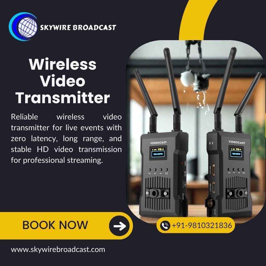 Best Video Wireless Transmitter for Event Live 