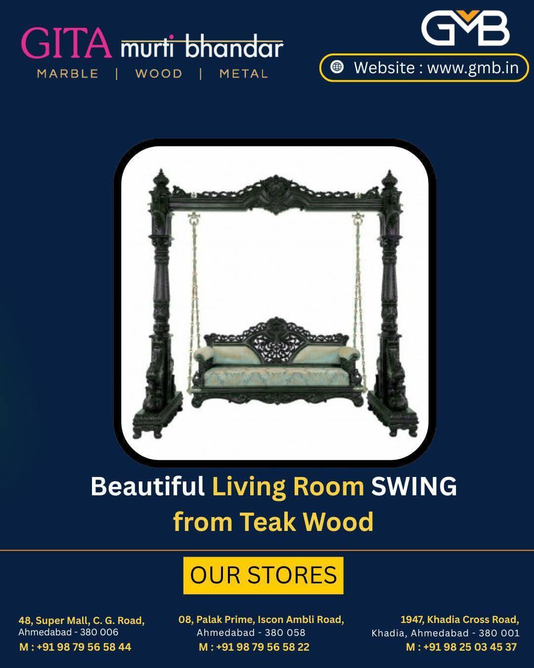 GMB.in | Wooden Swing for home