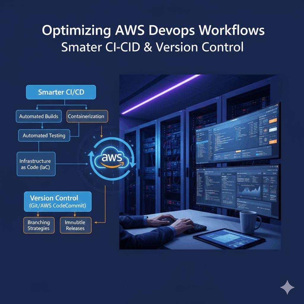 Optimizing AWS DevOps Workflows Through Smarter CI/CD and Version Control