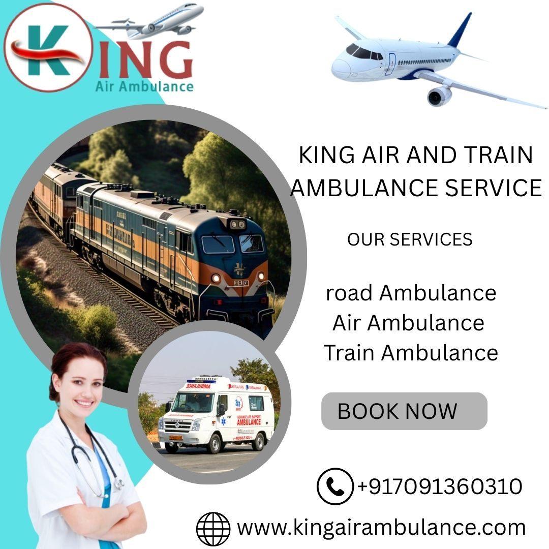 Book King Train Ambulance Service with the Best Medical Equipment