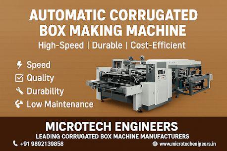 Semi Automatic Corrugated Box Making Machine Manufacturers 