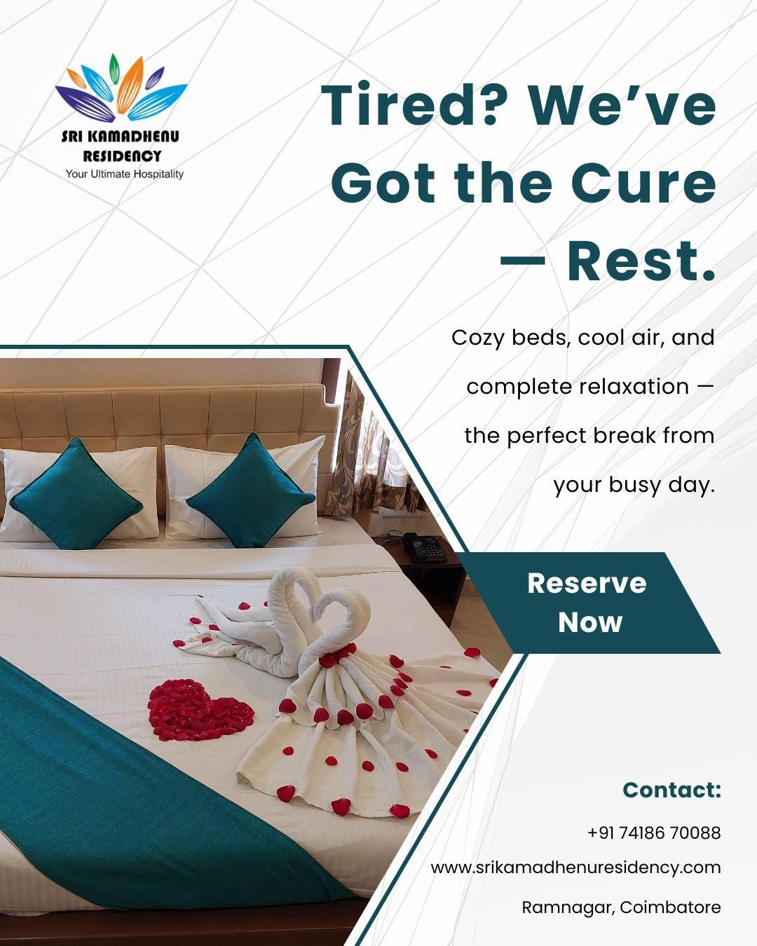 Tired? We have Got the Cure Rest