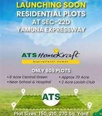 ATS Homekraft Province D Olympia  Premium Plots on Yamuna Expressway
