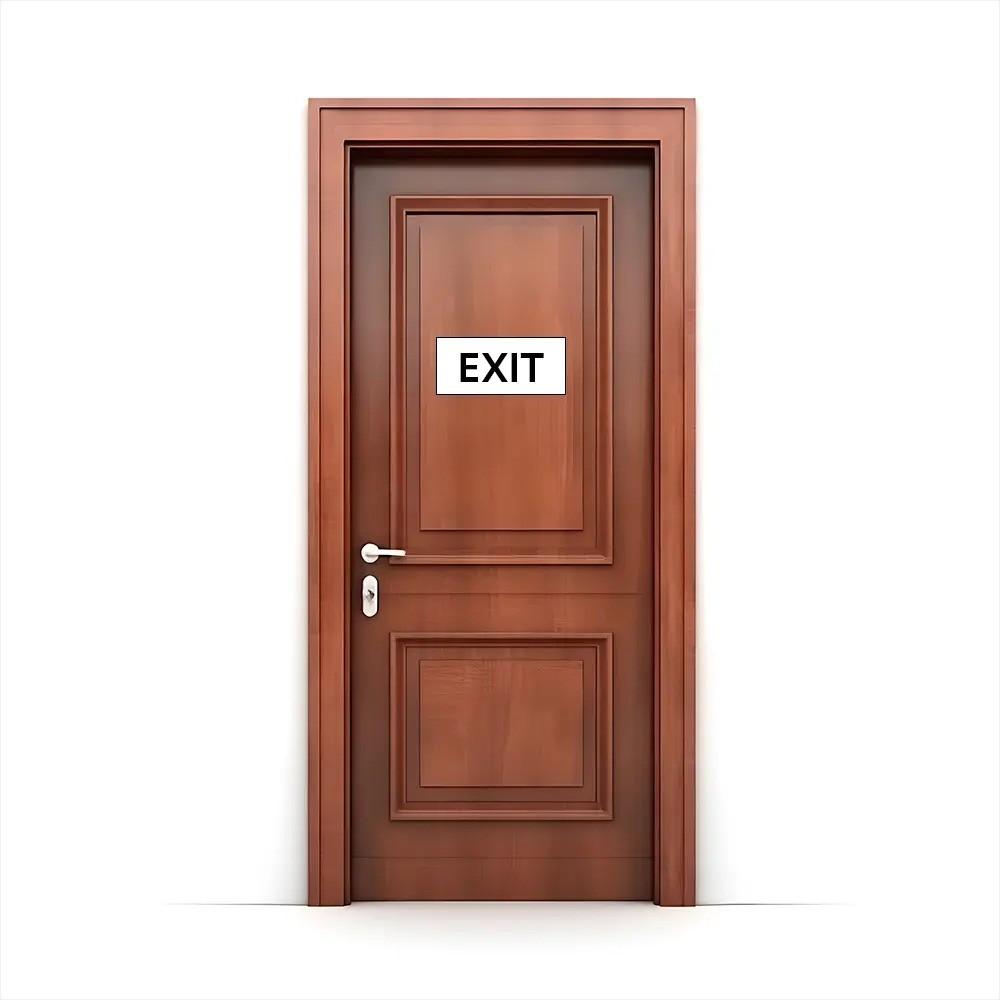 Custom Emergency Exit Signs