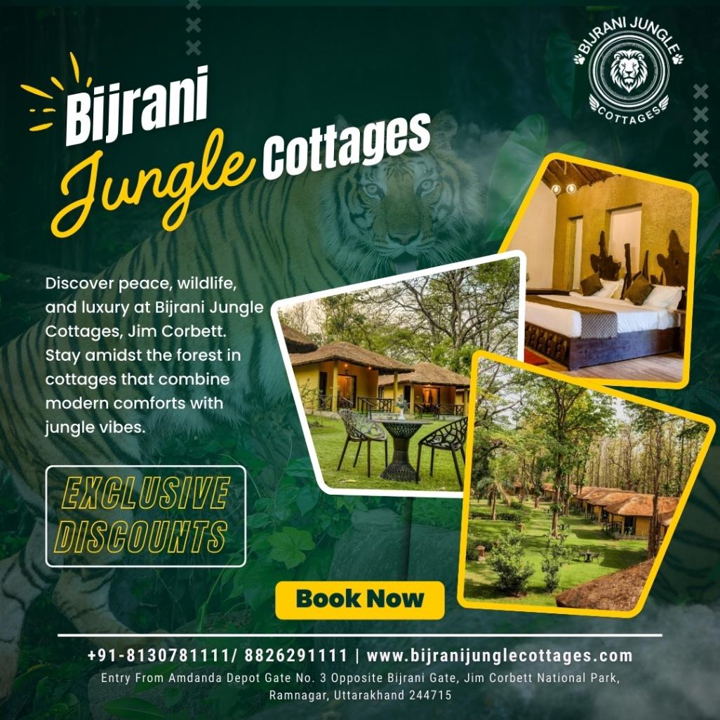 Bijrani Jungle Cottages provides a serene environment 
