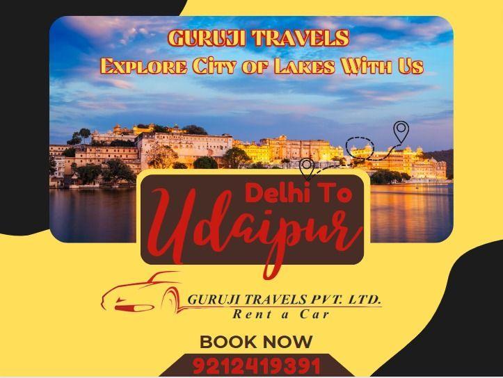 Delhi to Udaipur Taxi