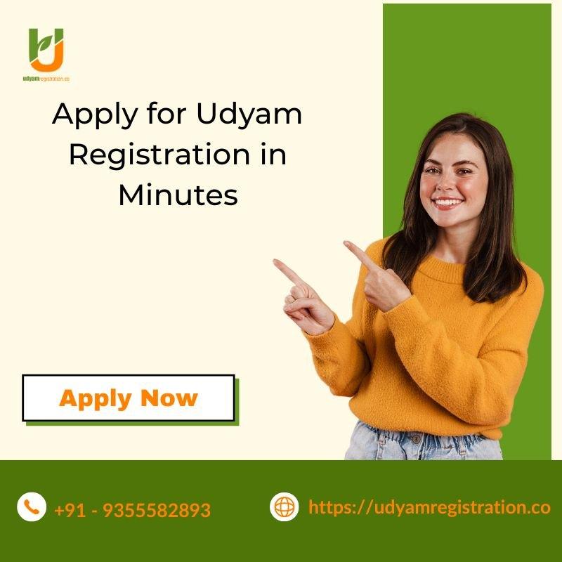Apply for Udyam Registration in Minutes