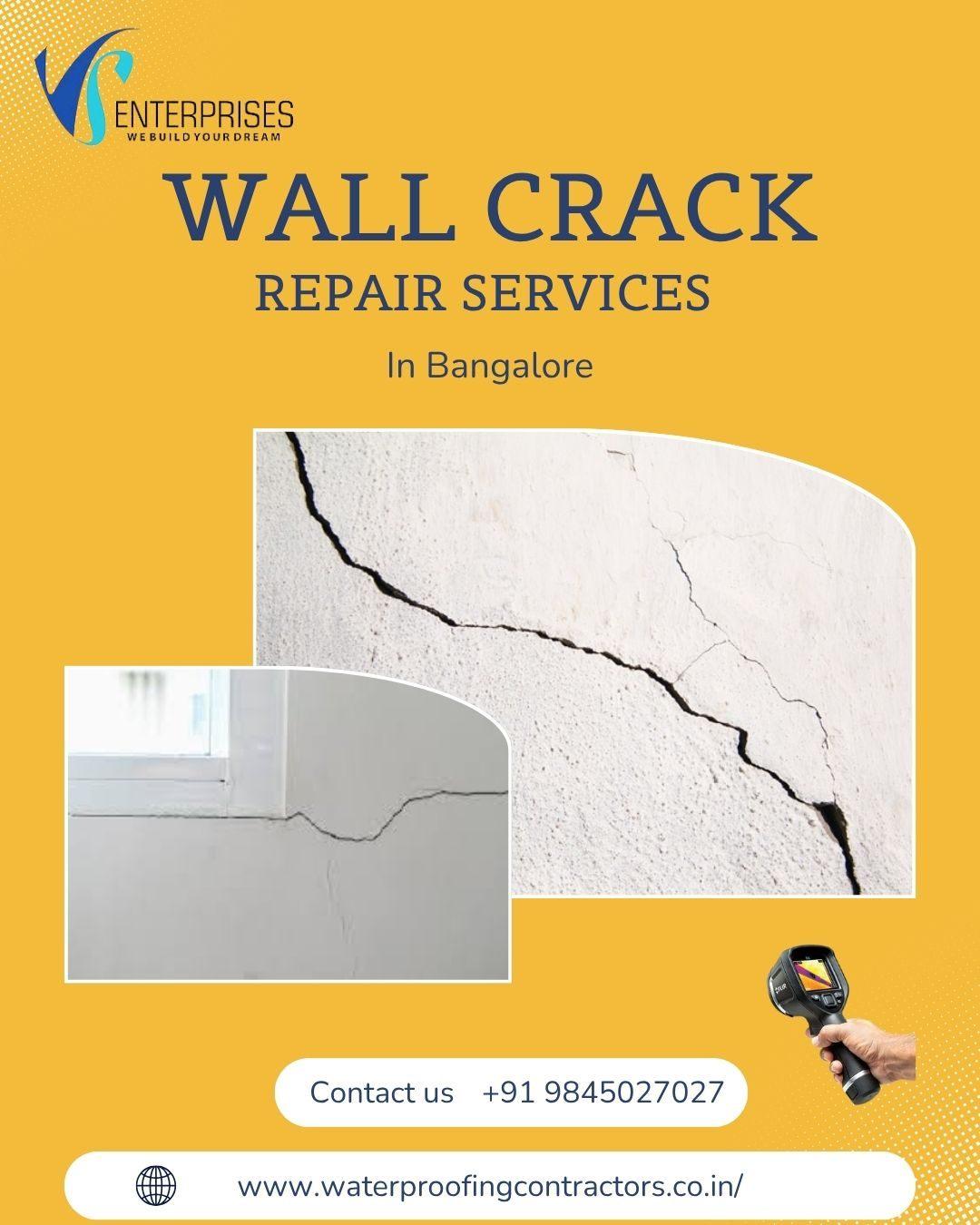 Wall Crack Repair Service in Bangalore