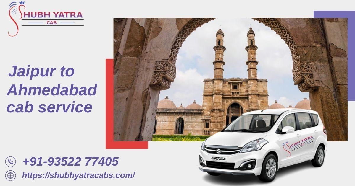 Jaipur to Ahmedabad Cab Service -  Smooth Long-Distance Journey