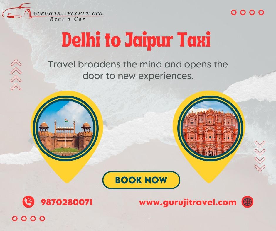 Delhi to Jaipur Taxi fare one way