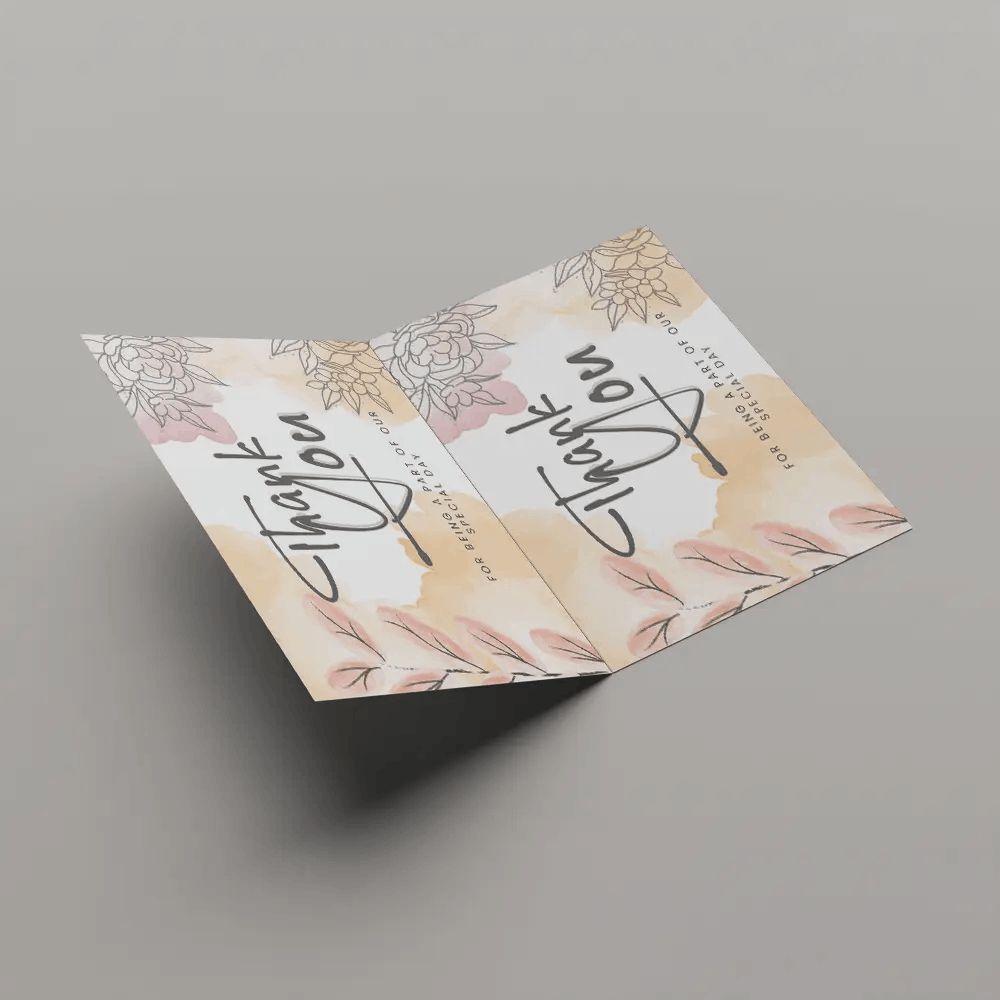 Custom Thank You Cards
