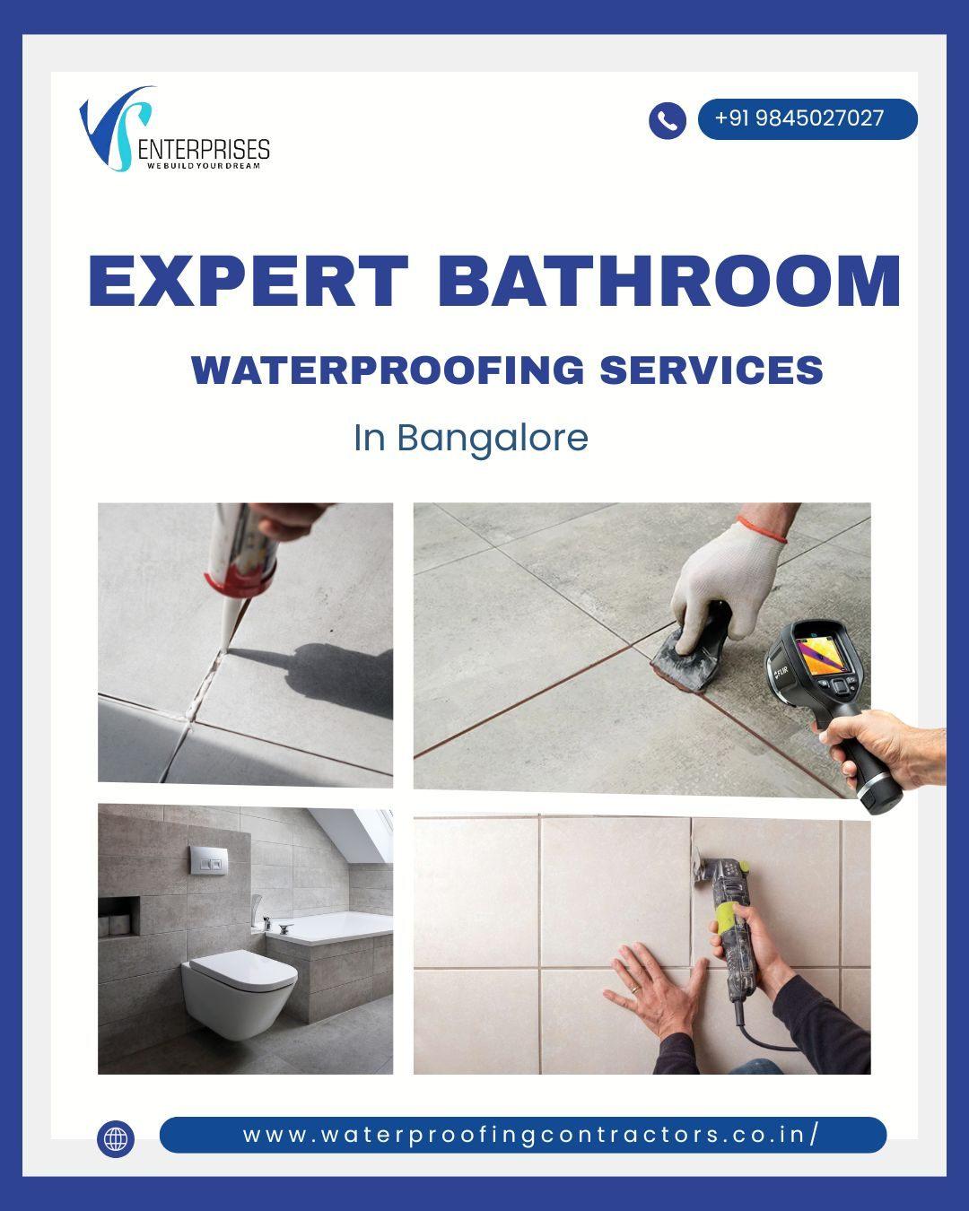 Expert Bathroom Waterproofing Services in Bangalore