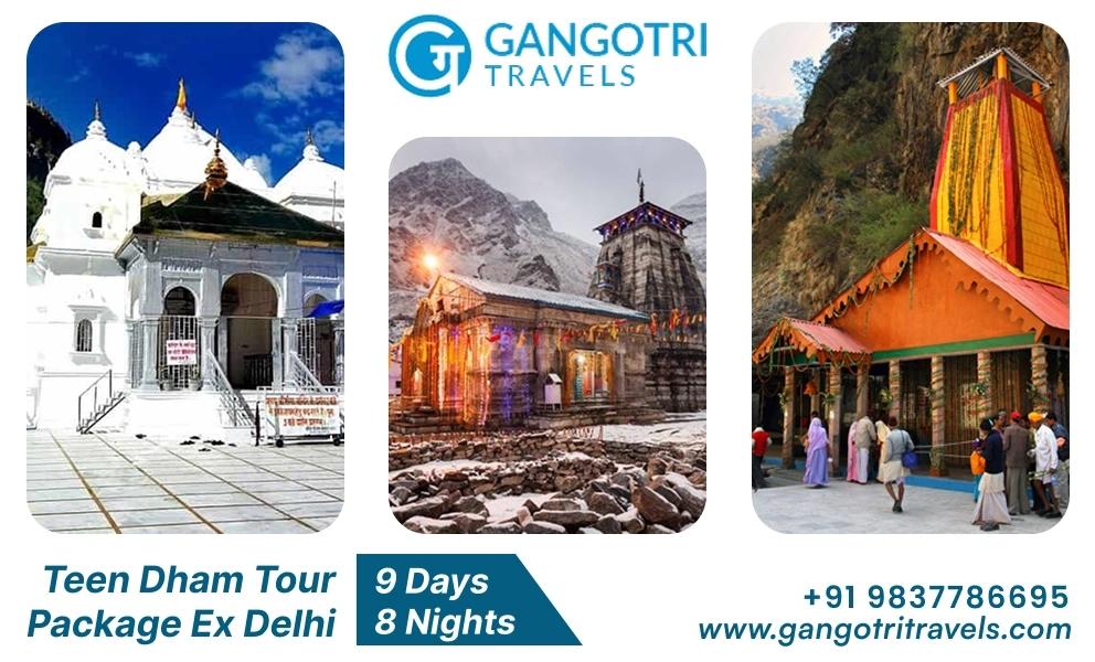 Plan a Peaceful Journey with Teen Dham Yatra Tour Package from Delhi