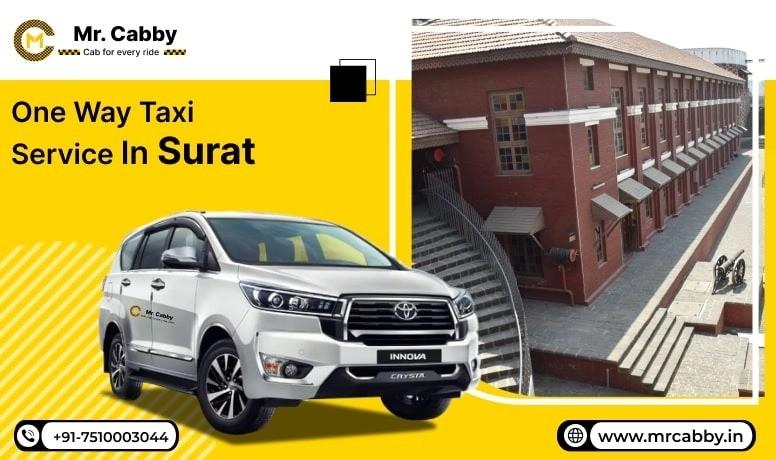 Reliable One Way Taxi Service in Surat: Easy Booking Online