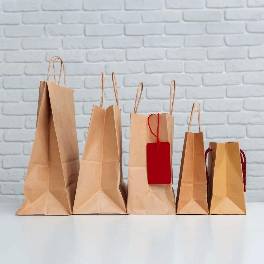 Custom Brown Paper Bags