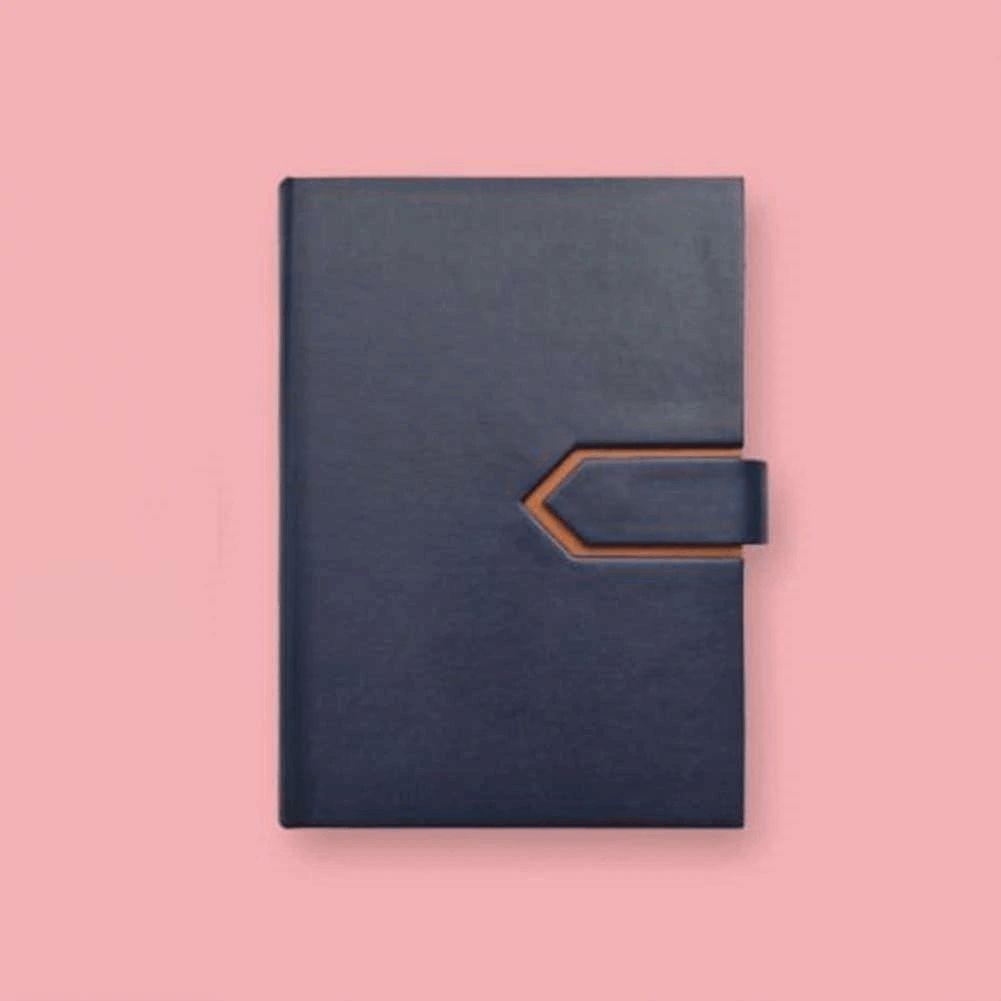 Personalised Leather Diary with Closure