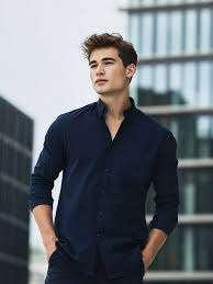 Beyoung Men's  Plain Cotton Shirts