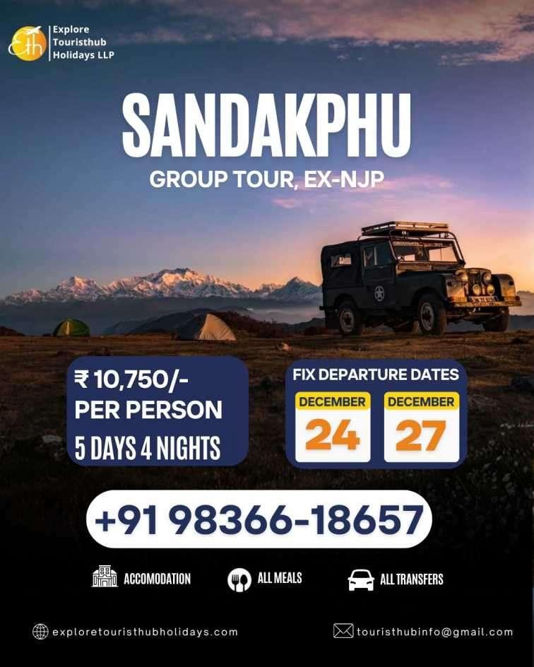 Sandakphu Package Tour From Kolkata