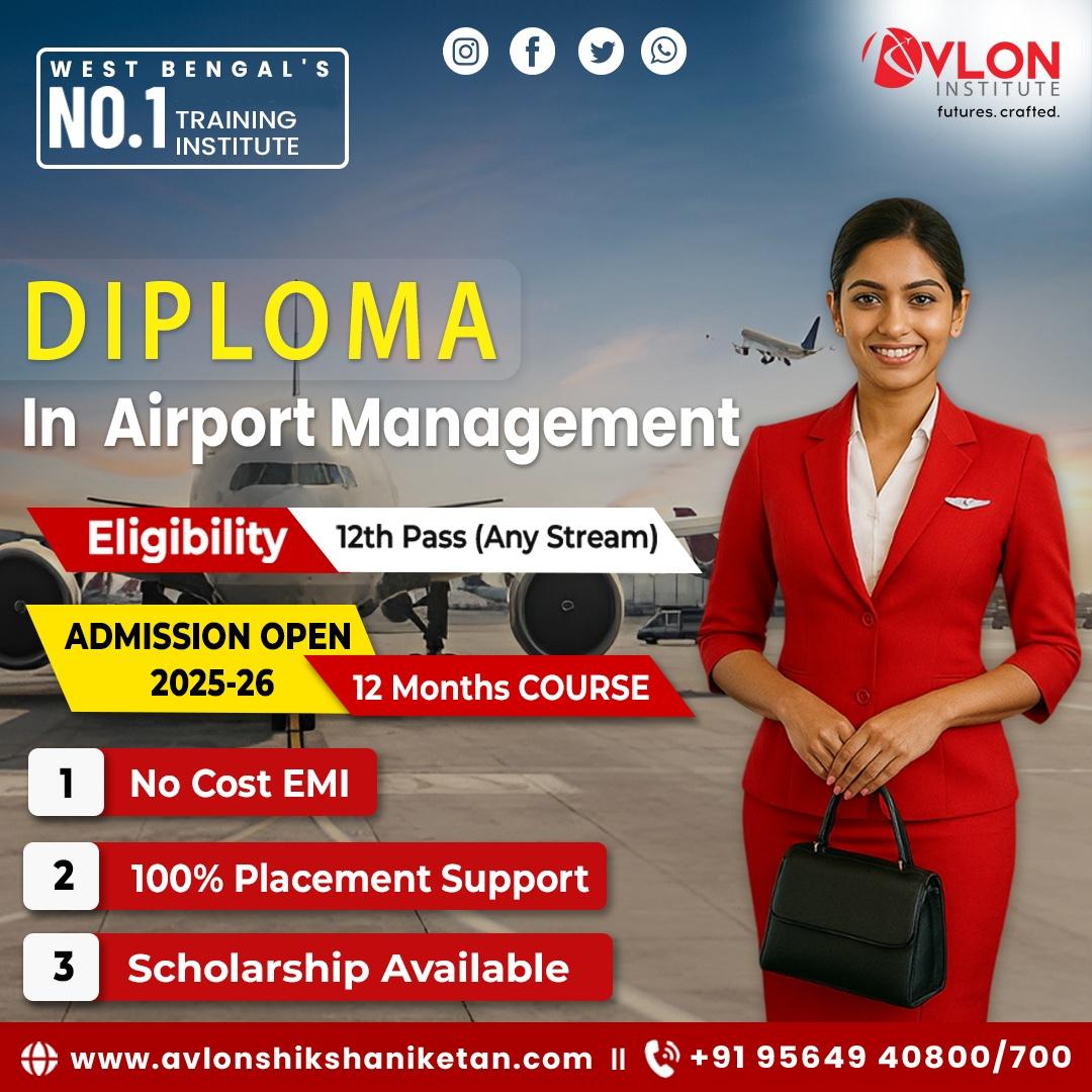 Diploma in Airport Management | 12-Month Course | Admission Open 2025-2026