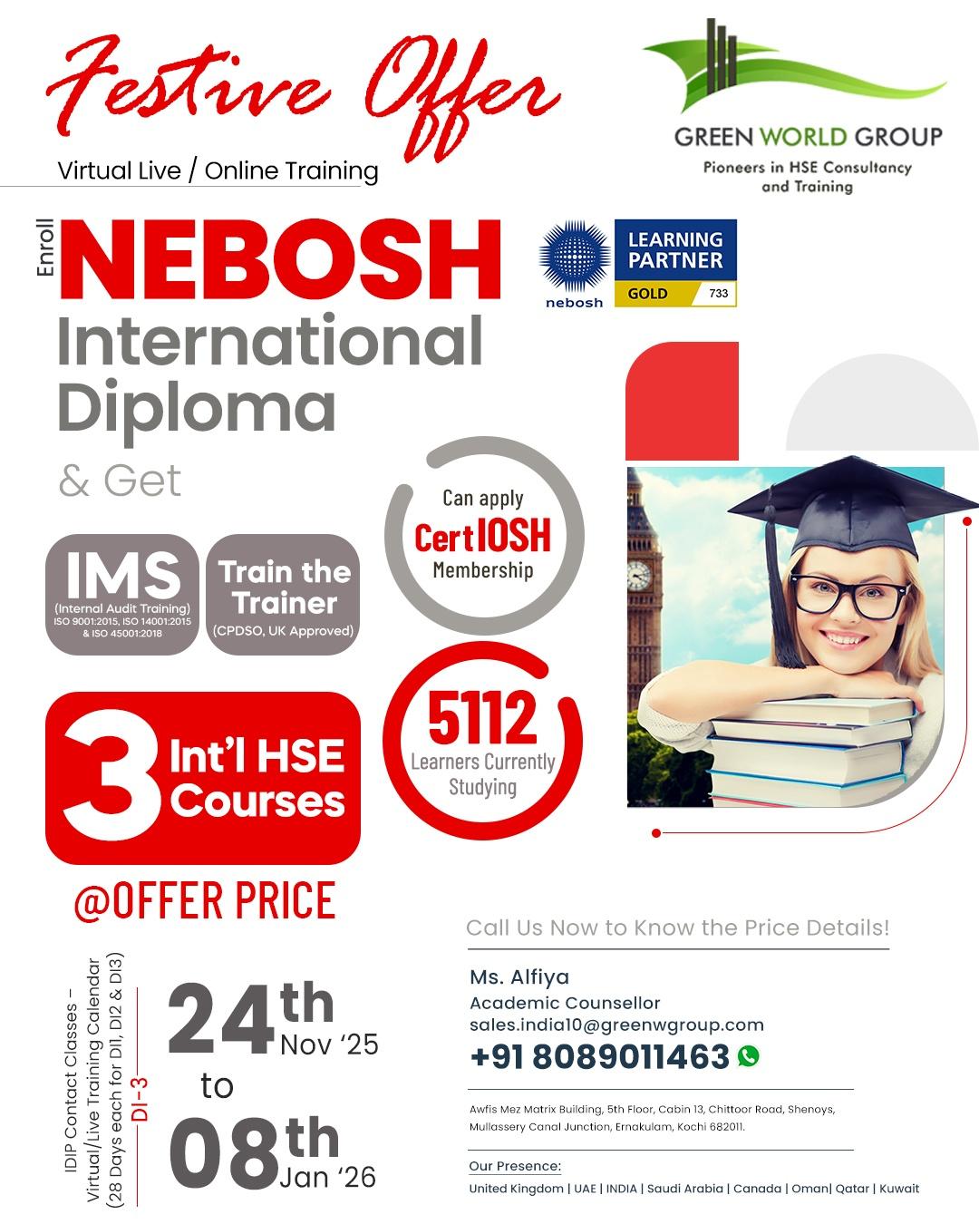 Level Up Your Safety Career  with NEBOSH DIP