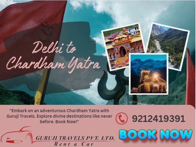 Duration of Trip from Delhi to Chardham Taxi