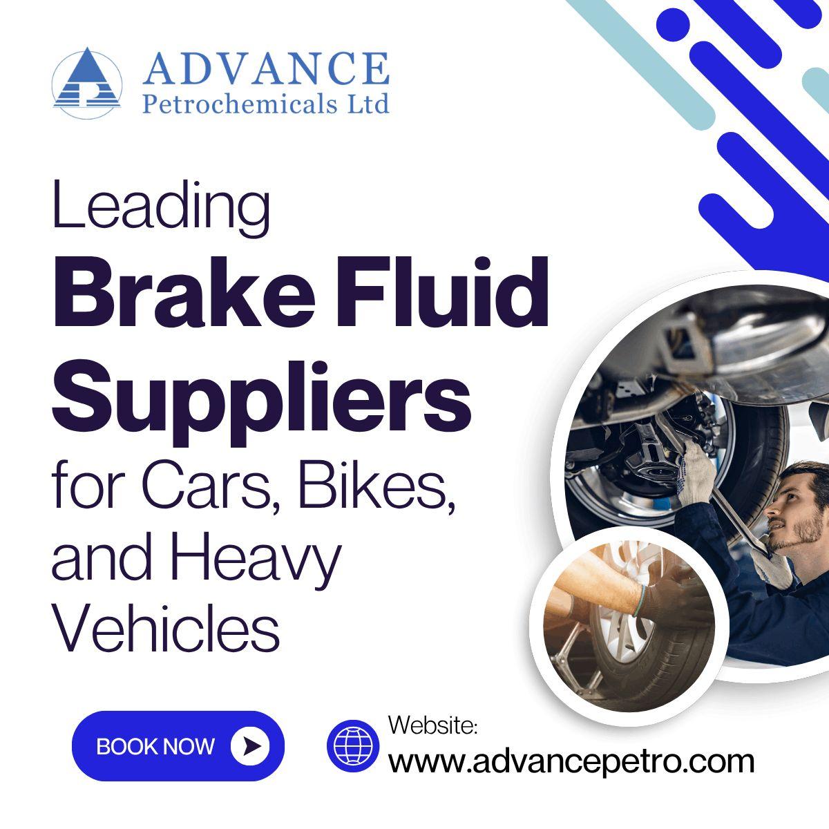 Leading Brake Fluid Suppliers for Cars, Bikes, and Heavy Vehicles