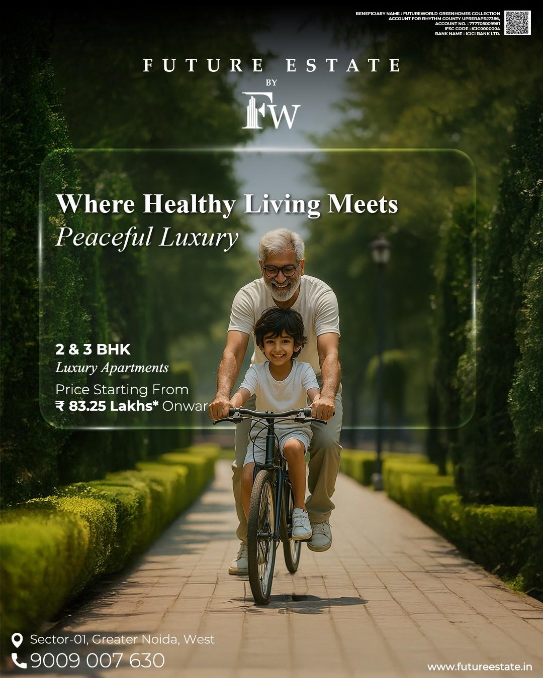 Spacious 3 BHK Flats in Greater Noida West for Modern Living