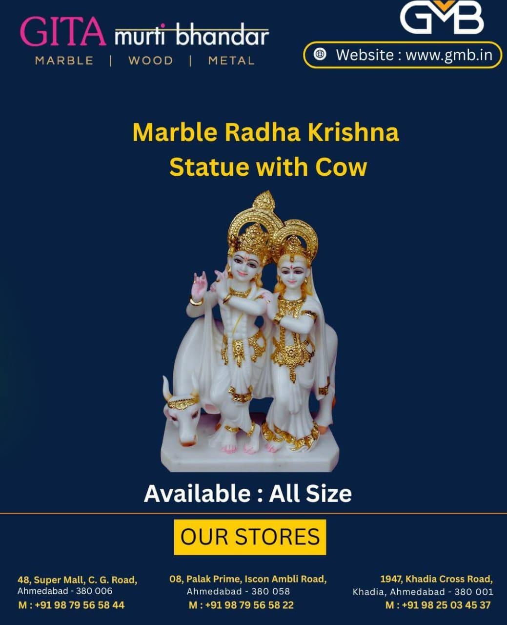 GMB.in | Marble Radha Krishna