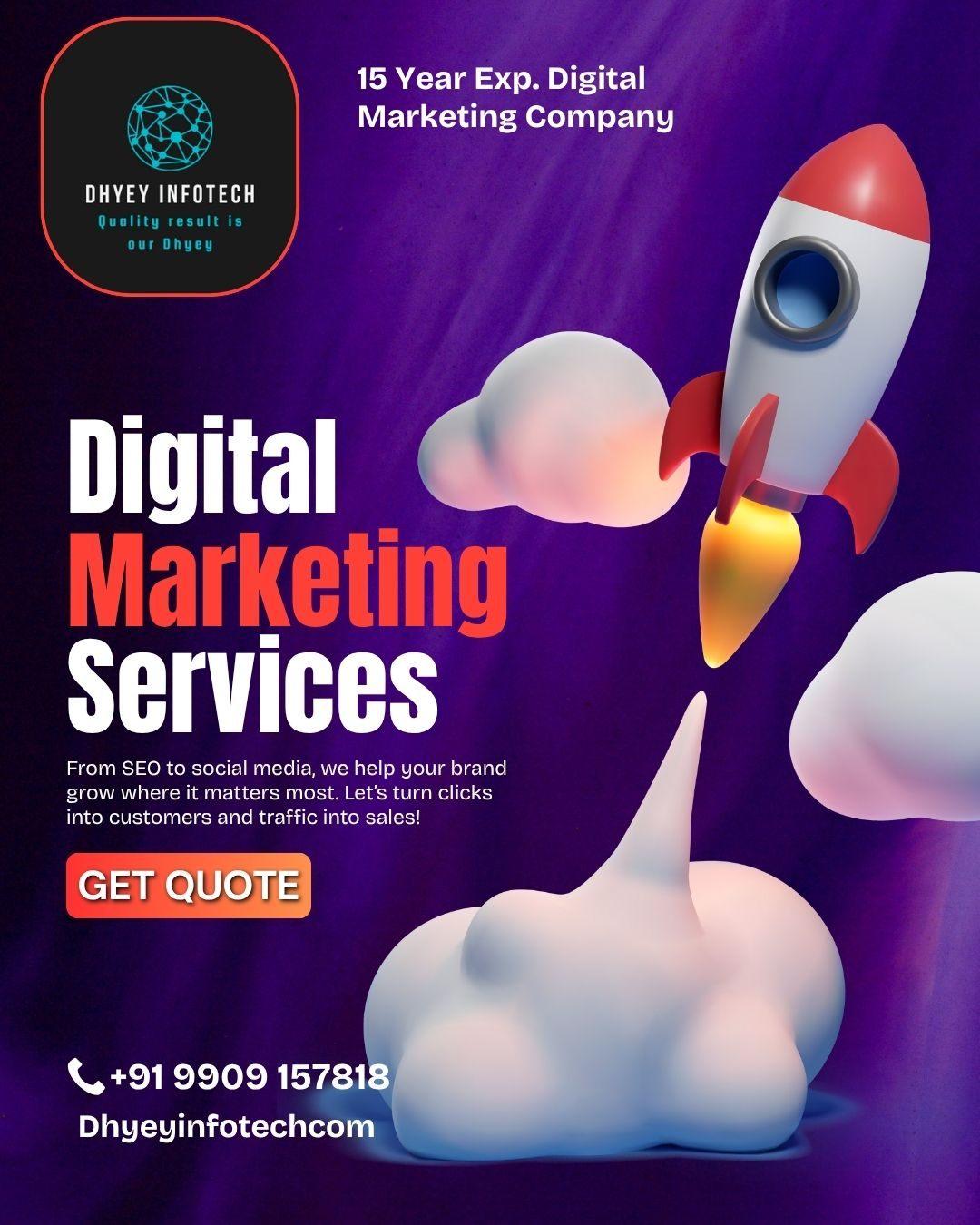 Dhyeyinfotech.com | Digital marketing services in ahmedabad