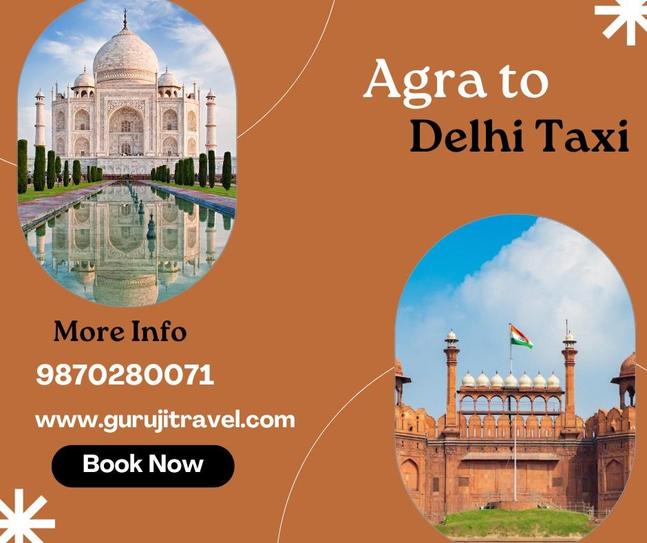 Agra to Delhi Taxi Category