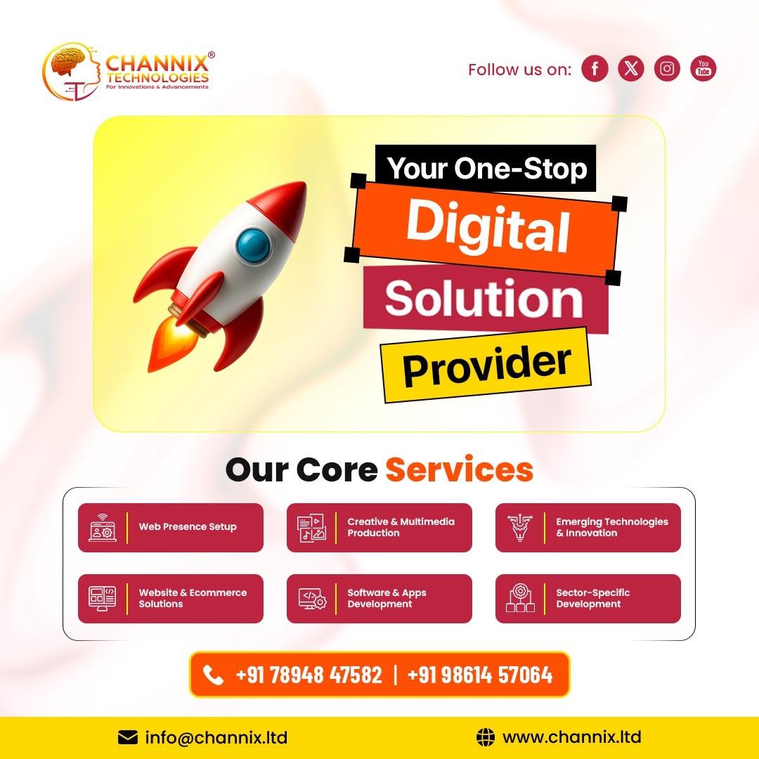 Professional Website Design and Development Services - Channix Technologies