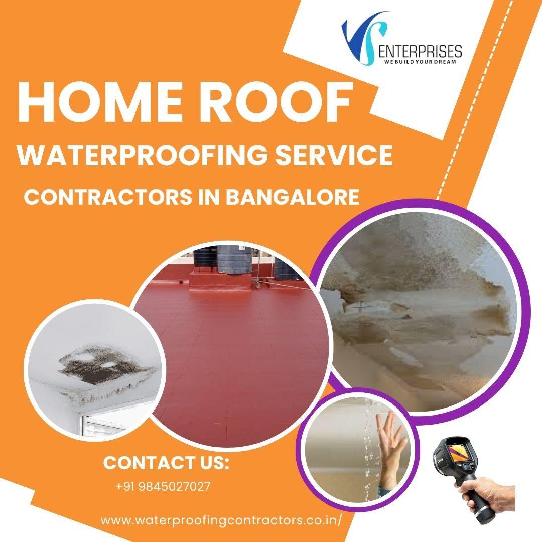 Home Roof Waterproofing Service Contractors in Bangalore
