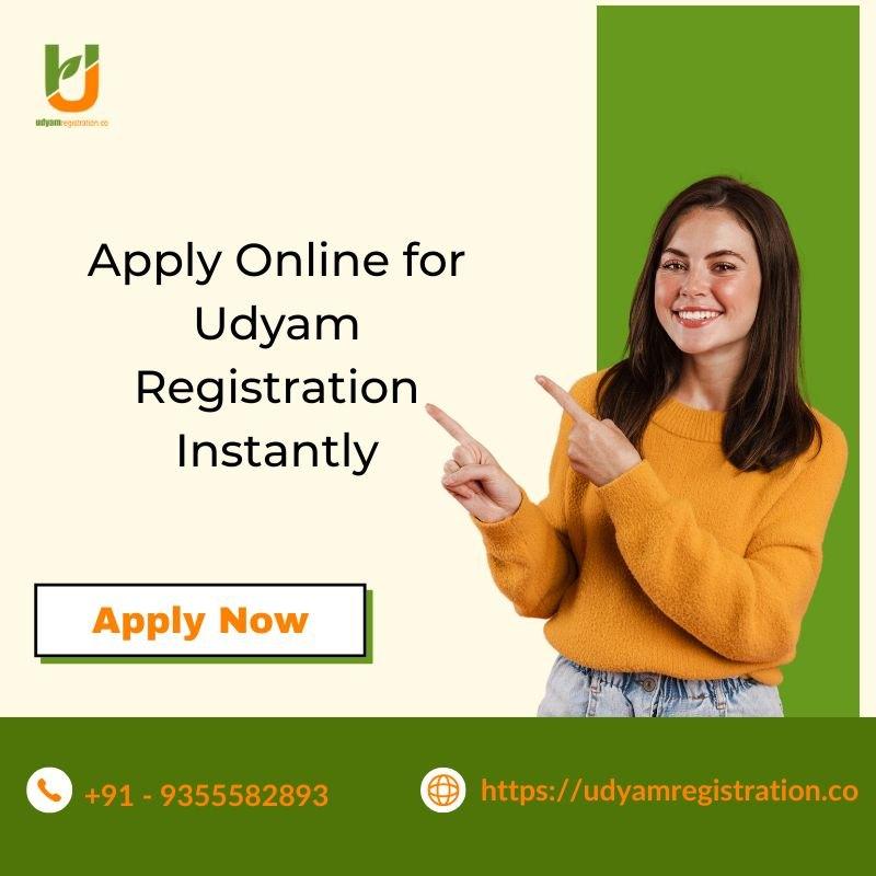 Apply Online for Udyam Registration Instantly