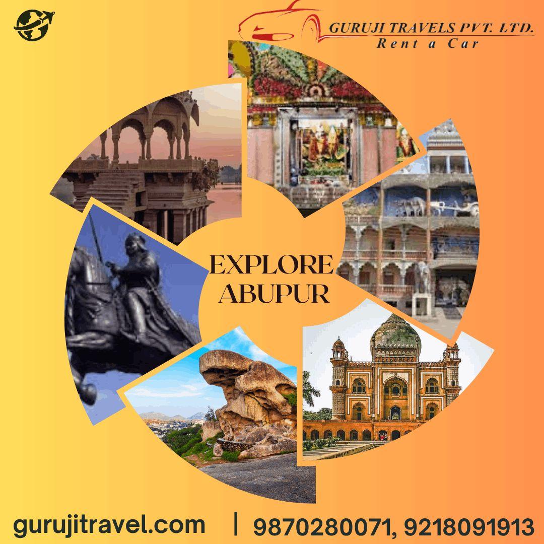 Delhi to Abupur Taxi fare one way