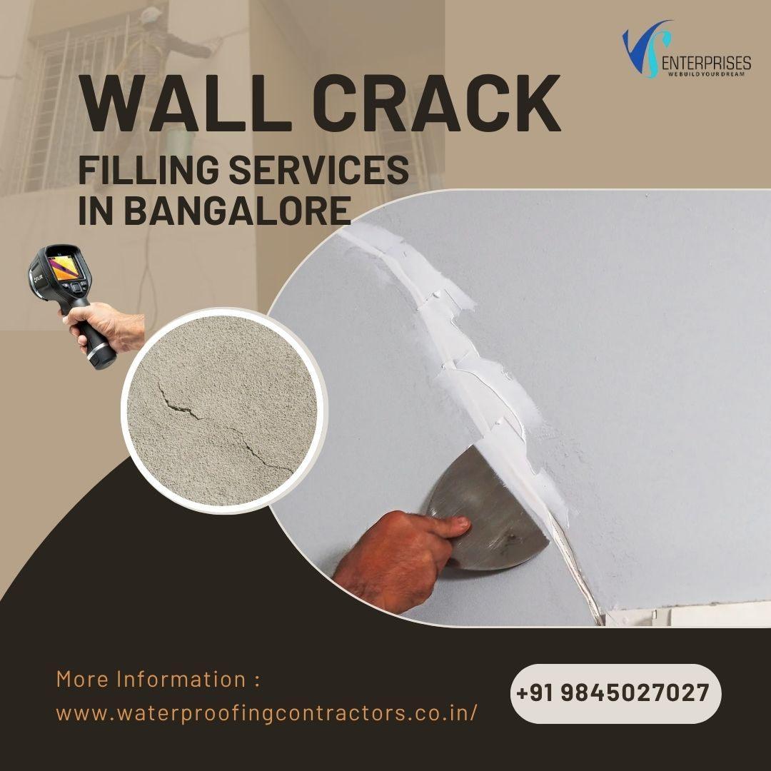 Wall Crack Filling Service in Bangalore