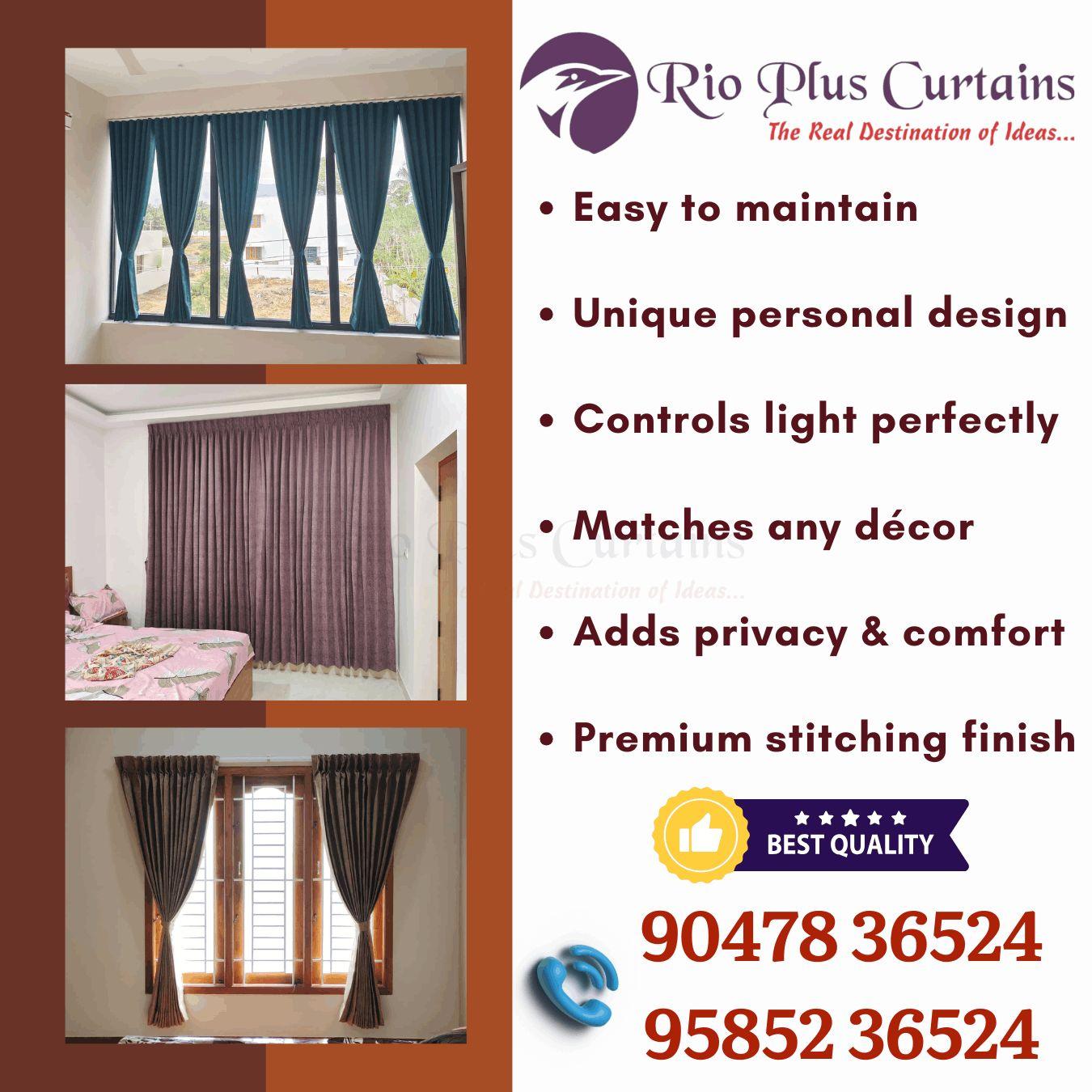 curtains shop in theni 9047836524