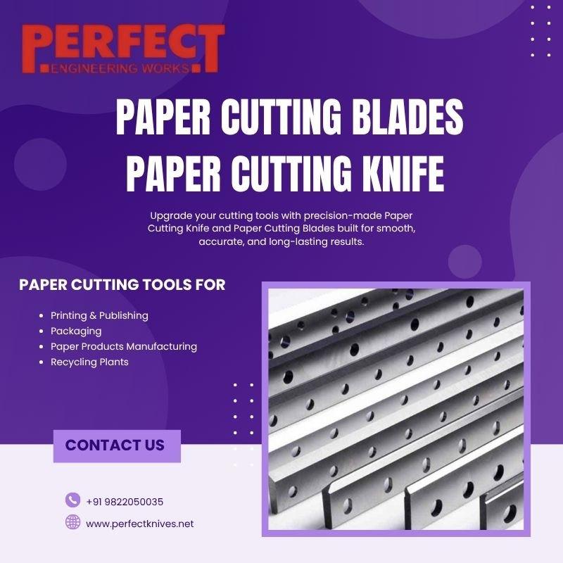 Paper Cutting Knife & Blades | Perfect Engg Works
