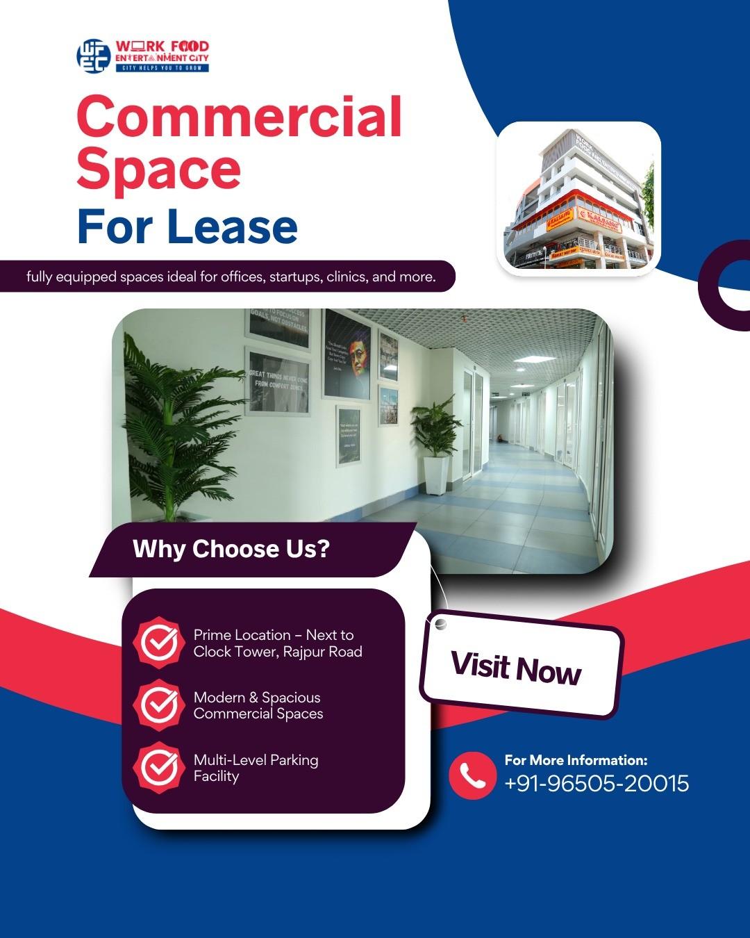 Looking for a Commercial Space for Rent in Dehradun?