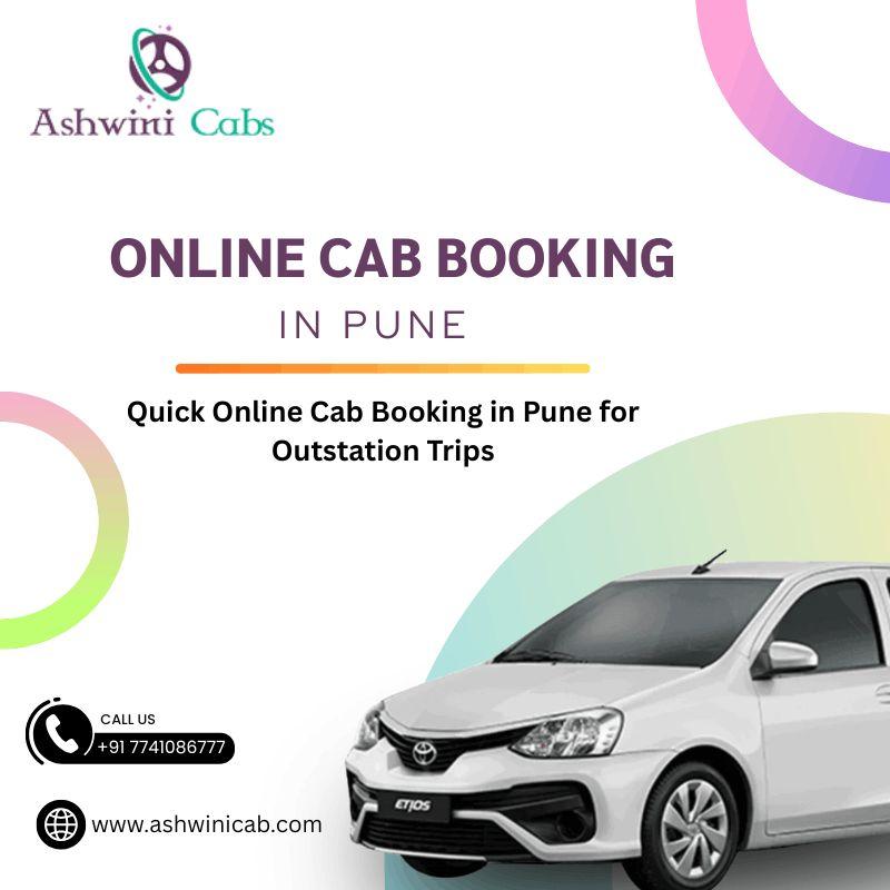 Quick Online Cab Booking in Pune for Outstation Trips