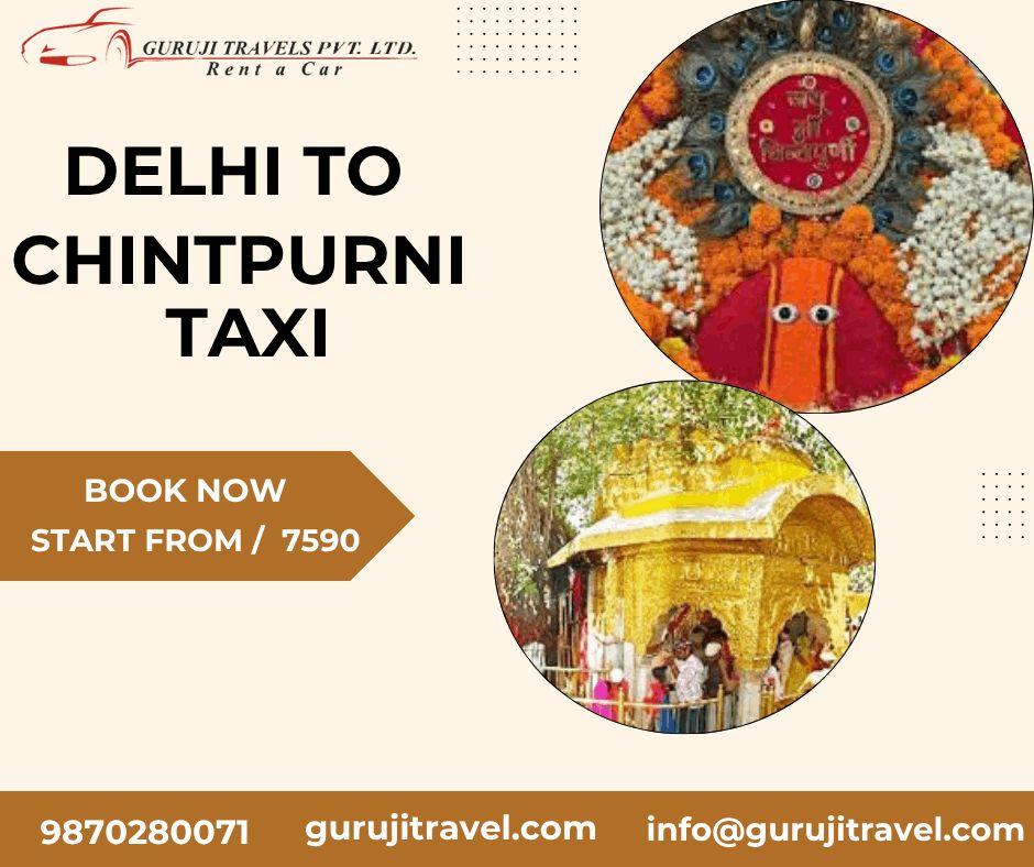 Delhi to chintpurni Taxi fare one way