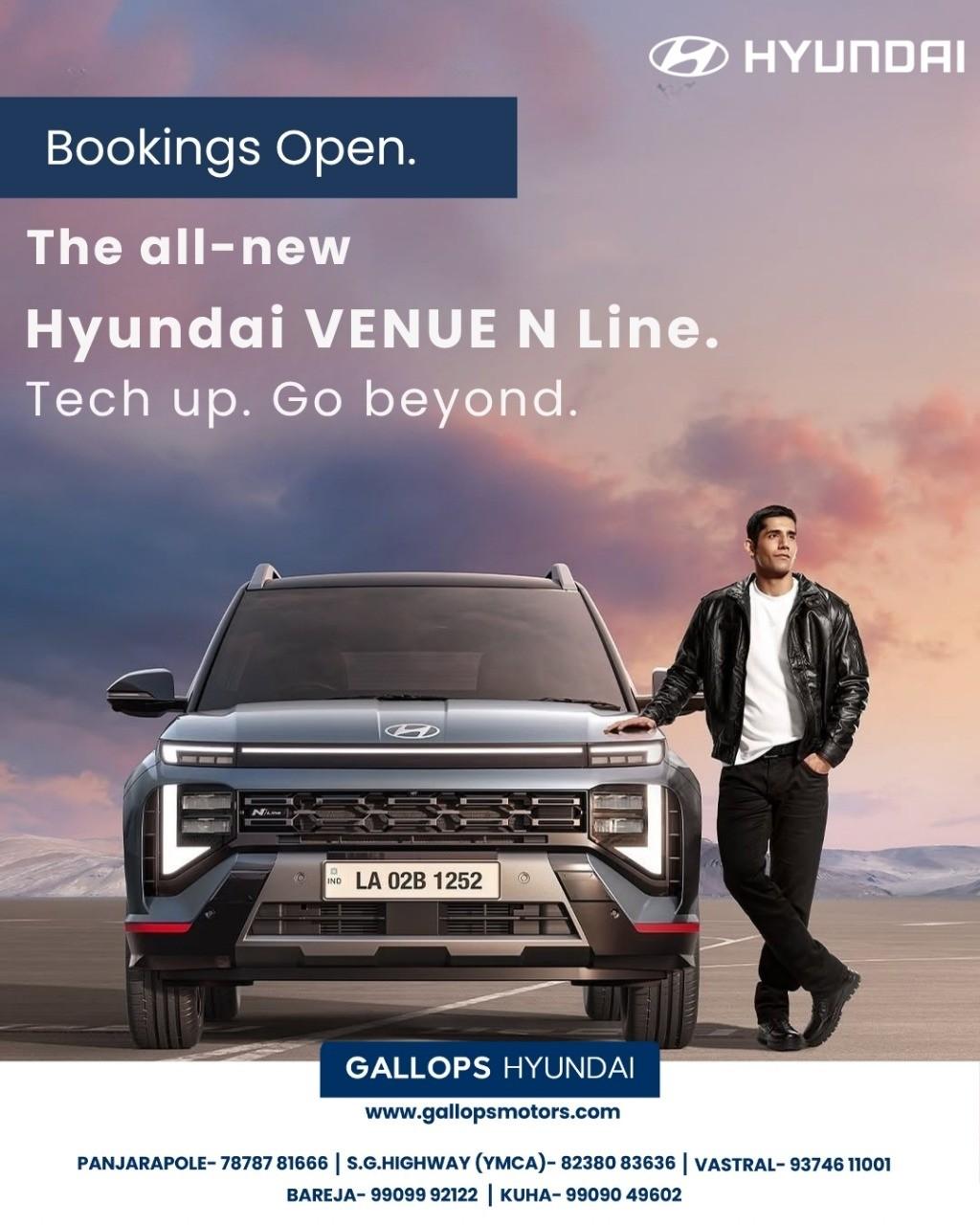 Are you trying to find the new Hyundai Venue on road price in Ahmedabad?