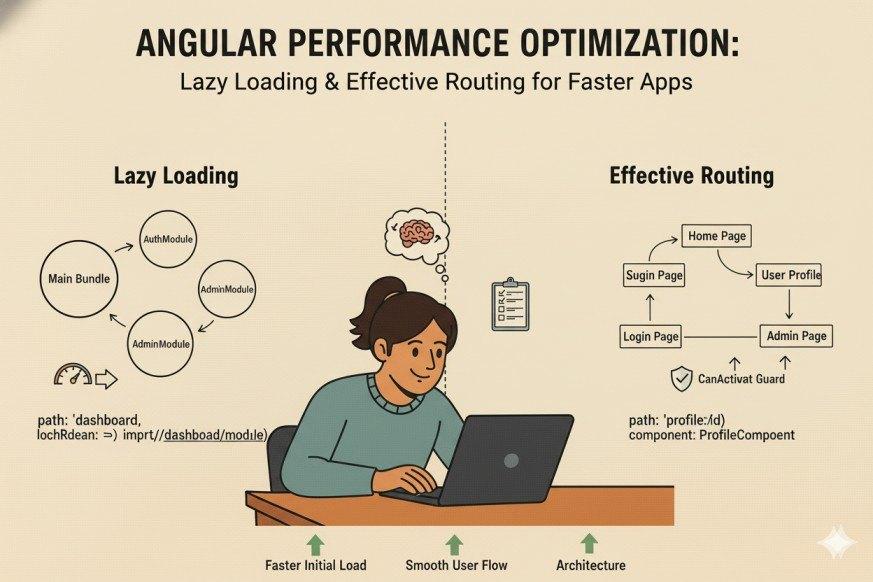 How Do I Handle Lazy Loading and Routing Effectively?